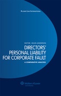 Cover: Directors' Personal Liability for Corporate Fault - Kluwer Law International