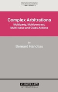 Cover: Complex Arbitrations - Kluwer Law International