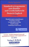 Cover: German -English Standard Forms and Agreements in Company and Commercial Law - Kluwer Law International
