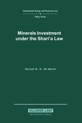 Bild: Minerals Investment under the Shari'A Law - Graham & Trotman Ltd