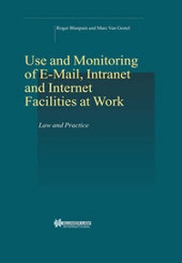Abbildung von: Use and Monitoring of E-mail - Kluwer Law International