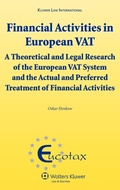 Cover: Financial Activities in European VAT - Kluwer Law International
