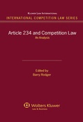 Cover: Article 234 and Competition Law - Kluwer Law International