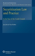 Cover: Securitization Law and Practice - Kluwer Law International