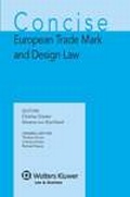 Cover: Concise European Trademark and Design Law - Kluwer Law International