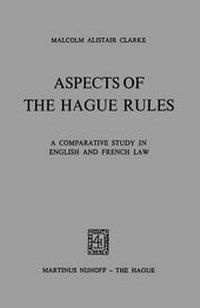 Abbildung von: Aspects of the Hague Rules - Kluwer Academic Publishers