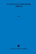 Abbildung von: Access to Civil Procedure Abroad - Kluwer Law International