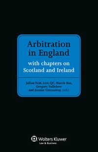 Enlarge image Cover: Arbitration in England - Kluwer Law International