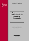 Cover: Customs and Trade Laws of the European Community - Kluwer Law International
