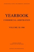 Abbildung von: Yearbook Commercial Arbitration, 1986 - Kluwer Law International