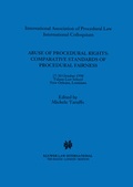 Abbildung von: Abuse of Procedural Rights:Comparative Standards of Procedural - Kluwer Law International