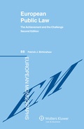 Cover: European Public Law - Kluwer Law International