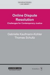 Abbildung von: Online Dispute Resolution - Kluwer Law International