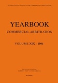 Abbildung von: Commercial Arbitration Yearbook 1996 - Kluwer Law International