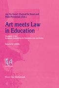 Cover: Art meets Law in Education - Kluwer Law International