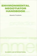 Bild: Environmental Negotiator Handbook - Kluwer Law International