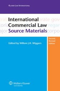 Abbildung von: International Commercial Law - Kluwer Law International