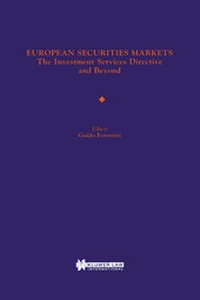 Abbildung von: European Securities Markets:The Investment Services Directive and Beyond - Kluwer Law International