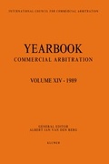 Abbildung von: Yearbook Commercial Arbitration, 1989 - Kluwer Law International