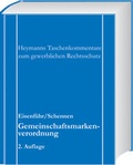Cover: Gemeinschaftsmarkenverordnung - Carl Heymanns Verlag