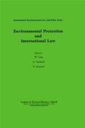 Bild: Environmental Protection and International Law - Graham & Trotman Ltd