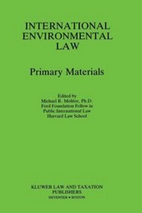 Bild: International Environmental Law - Kluwer Law International