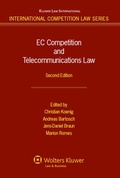 Cover: EC Competition and Telecommunications Law - Kluwer Law International