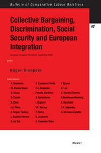 Abbildung von: Collective Bargaining, Discrimination, Social Security and European Integration - Kluwer Law International