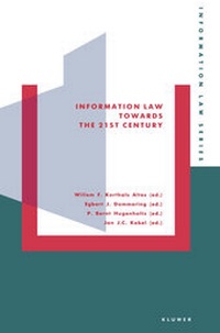 Abbildung von: Information Law Towards the Twenty-First Century - Kluwer Law International