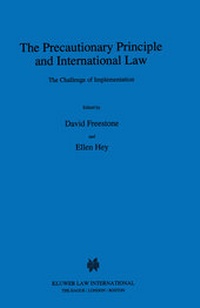 Bild: The Precautionary Principle and International Law:The Challenge of Implementation - Kluwer Law International