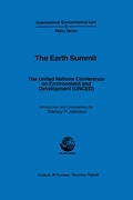 Bild: The Earth Summit:The United Nations Conference on Environment and Development (UNCED) - Graham & Trotman Ltd