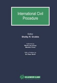 Abbildung von: International Civil Procedure - Kluwer Law International