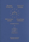 Cover: European Private Law:Sources - Kluwer Law International