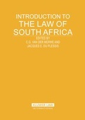 Cover: Introduction to the Law of South Africa - Kluwer Law International