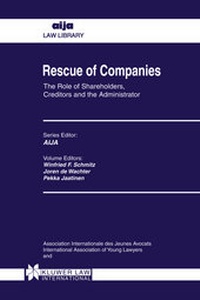 Abbildung von: Rescue of Companies:The Role of Shareholders, Creditors, and the Administrator - Kluwer Law International