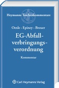 Bild: EG-Abfallverbringungsverordnung - Carl Heymanns Verlag