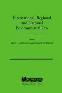 Bild: International, Regional and National Environmental Law - Kluwer Law International