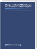 Abbildung von: Rechtliche Rahmenbedingungen für die Tätigkeit freier Mediatoren - Carl Heymanns Verlag