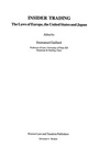 Cover: Insider Trading:The Laws of Europe, the United States and Japan - Kluwer Law International