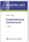 Cover: Examinatorium Sachenrecht - Carl Heymanns Verlag