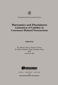 Abbildung von: Warranties and Disclaimers:Limitations of Liability in Consumer-Related Transactions - Kluwer Law International