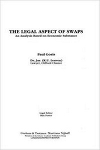 Abbildung von: The Legal Aspect of Swaps - Graham & Trotman Ltd