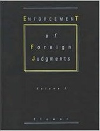 Enlarge image Cover: Enforcement of Foreign Judgments - Kluwer Law International