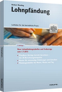 Abbildung von: Lohnpfändungs-Tabelle - Haufe-Lexware