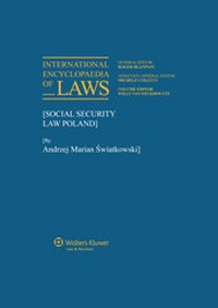 Abbildung von: Social Security Law - Kluwer Law International