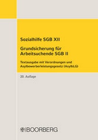 Abbildung von: Sozialhilfe SGB XII Grundsicherung für Arbeitsuchende SGB II - Boorberg