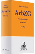 Cover: Arbeitszeitgesetz: ArbZG - C.H.BECK