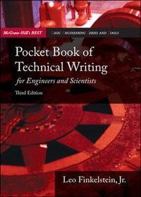 Enlarge image Cover: Pocket Book of Technical Writing for Engineers & Scientists - McGraw Hill Higher Education