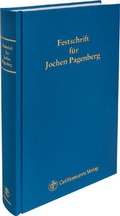 Cover: Festschrift f&uuml;r Jochen Pagenberg - Carl Heymanns Verlag