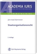 Cover: Staatsorganisationsrecht - Carl Heymanns Verlag